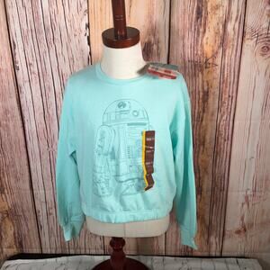 Girls' Disney 100 Star Wars Fleece Pullover Sweatshirt Small  NWT